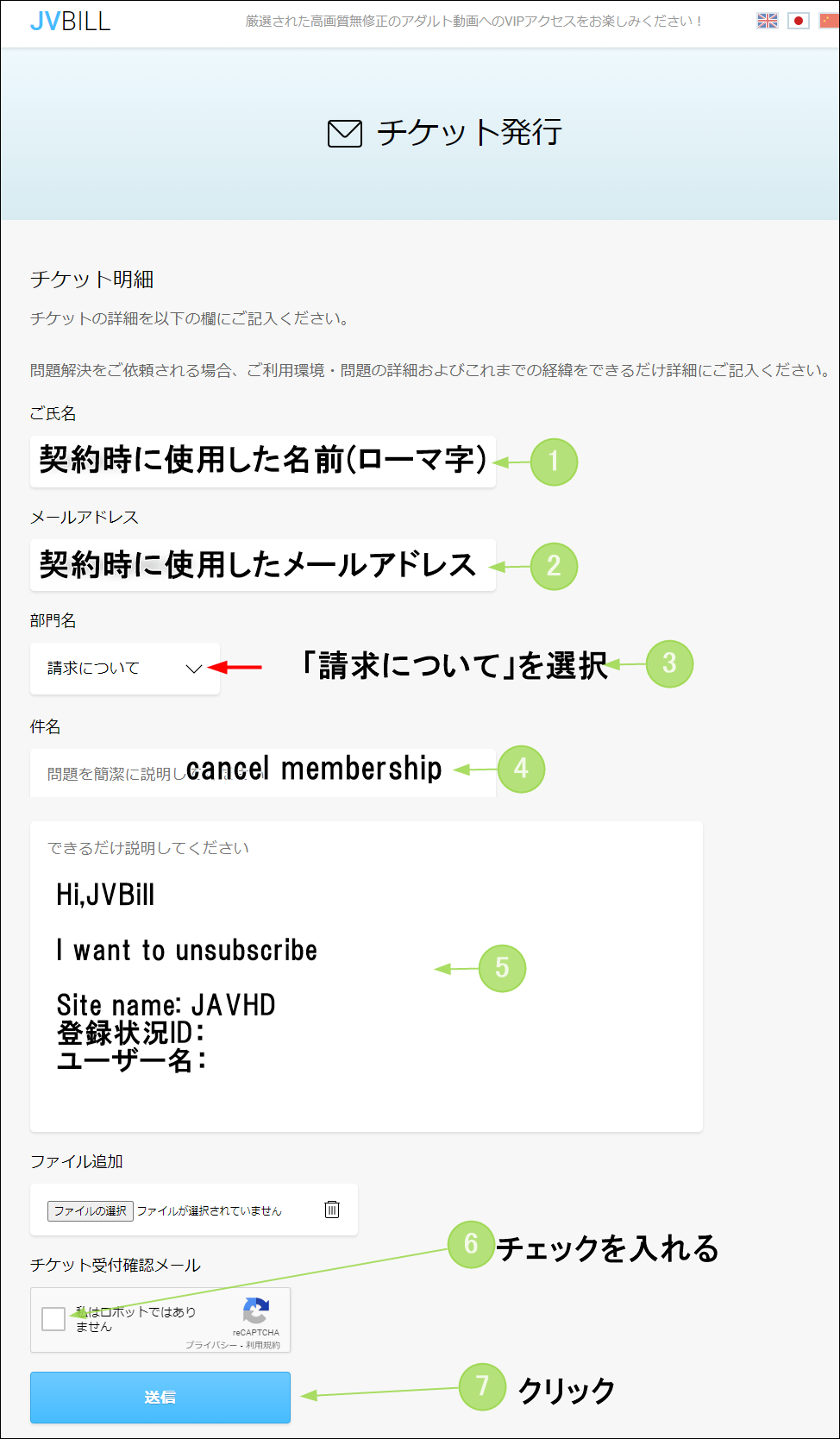 JAVHD�̃`�P�b�g����